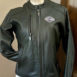 women's HARLEY Davidson size MEDIUM W/ ZIP OUT LINER